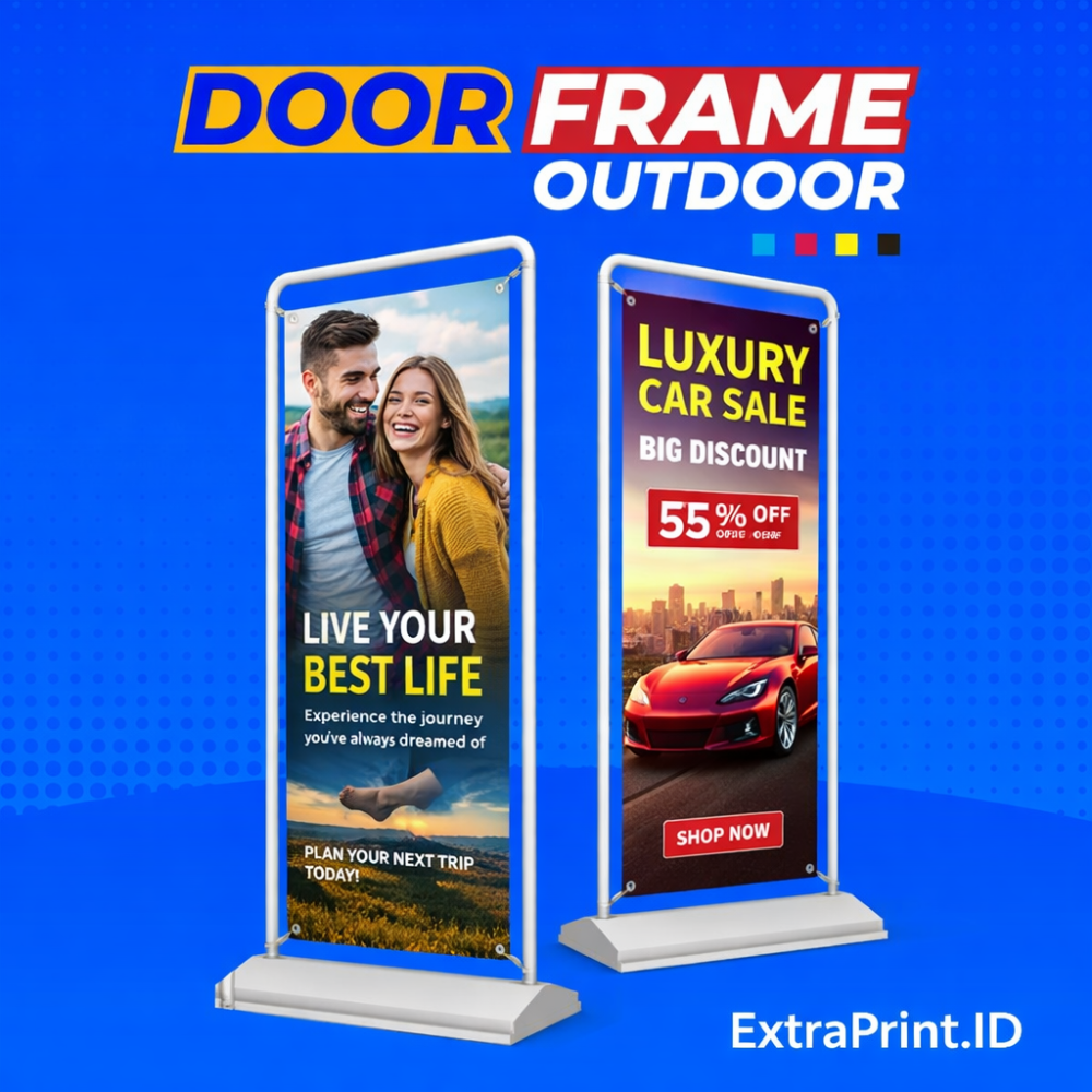 Door Frame Banner 60x160 cm