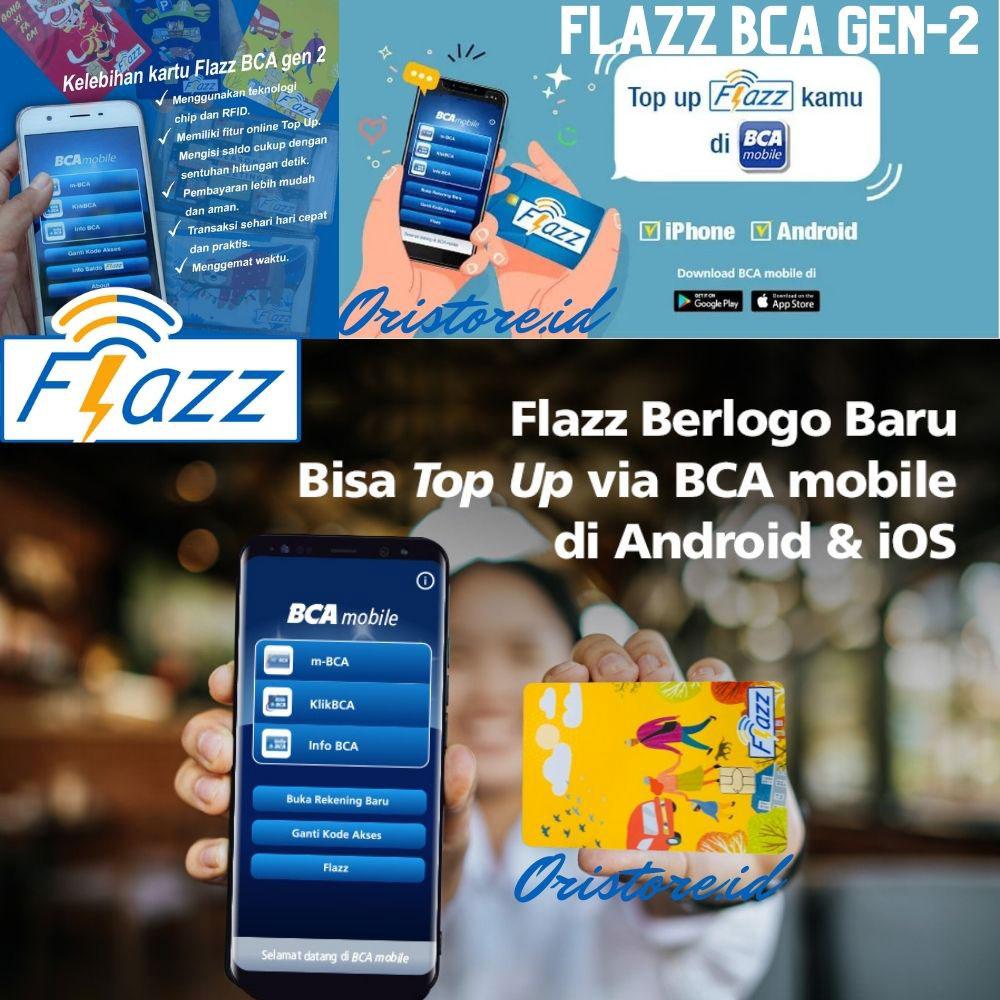 Kartu Flazz Gen 2 Bank BCA Saldo Rp 0