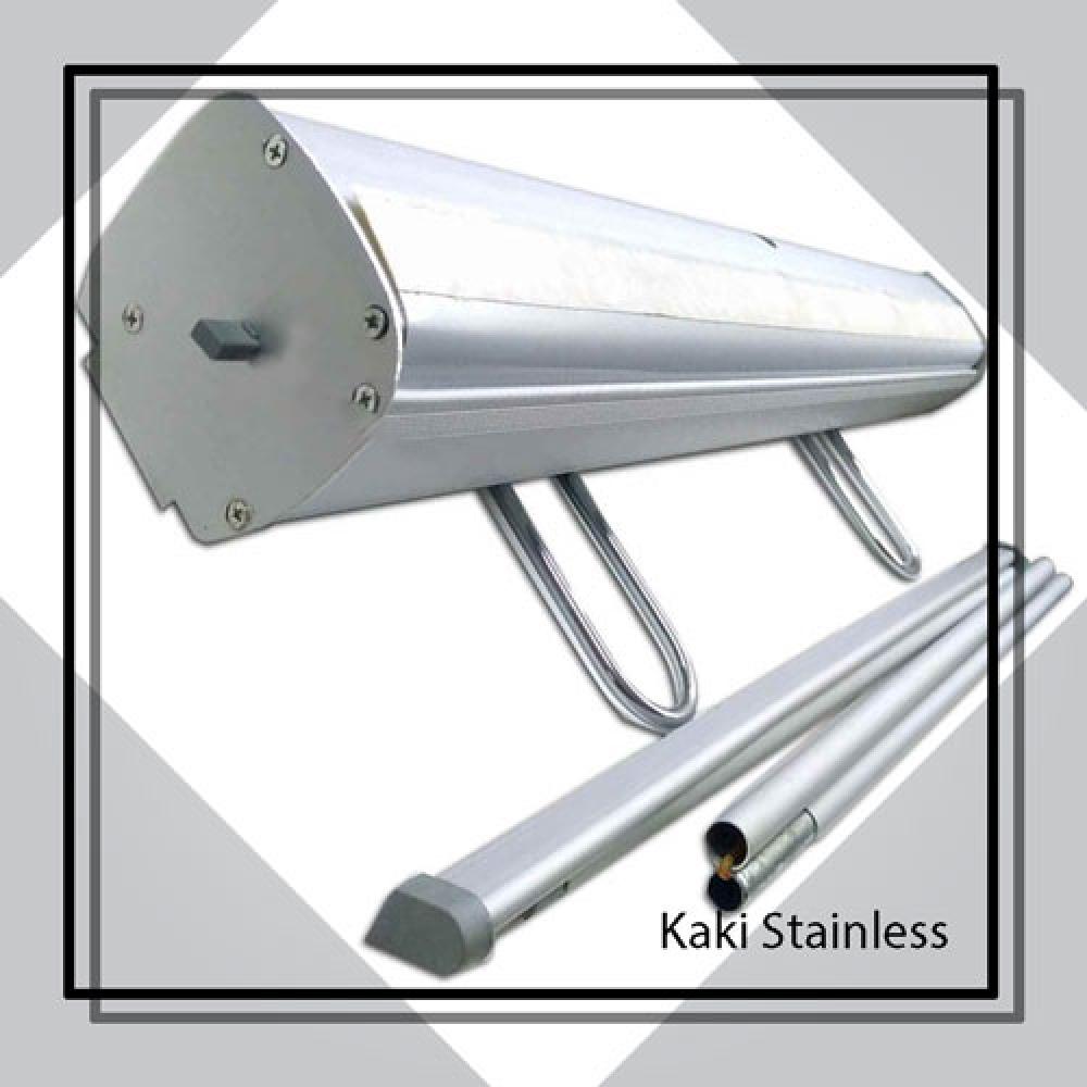 Cetak Roll Up Banner 120x200 cm Albatros Laminating Glossy