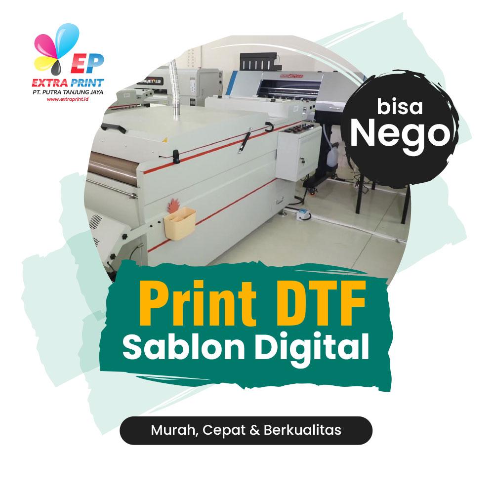 Sablon DTF 25x10cm – Sudah Termasuk Press ke Kaos Kamu!