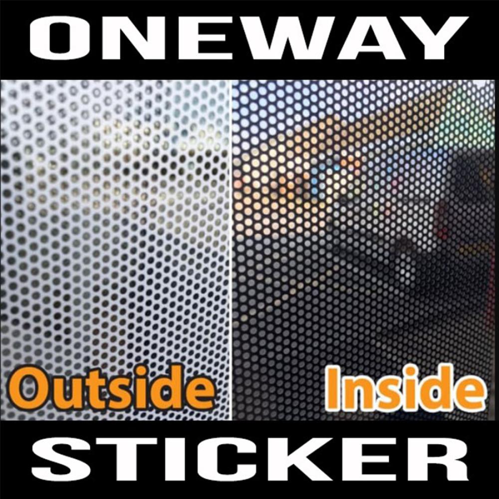 Cetak Stiker One Way Vision
