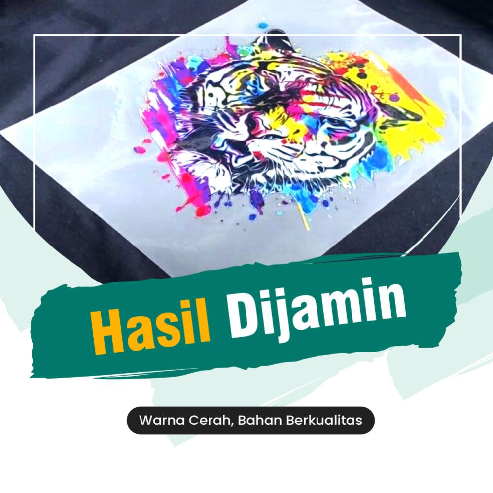 Sablon DTF A3 – Sudah Termasuk Press ke Kaos Kamu!
