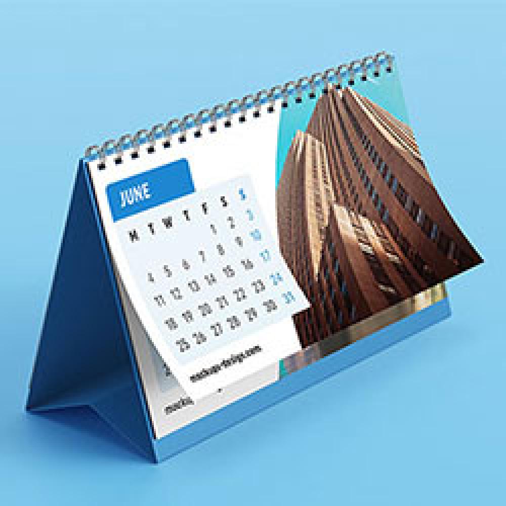 Kalender A5 210x150 Landscape, Isi 6-8 lbr, Art Carton 260g 2 Sisi, Laminating Glossy