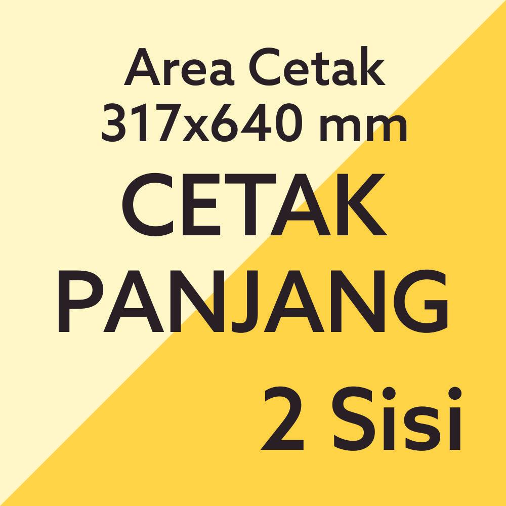 Cetak Digital 32x65 cm 2 Sisi Art Carton 310g